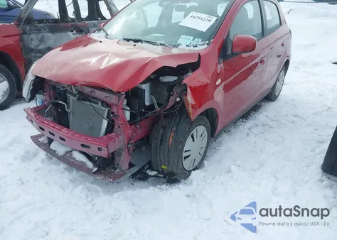 2024 Mitsubishi Mirage Es z USA, uszkodzony, nr VIN ML32AUHJ3RH005236